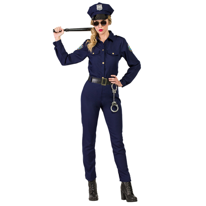 ver disfraz policía mujer