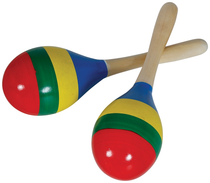 ver maraca de madera