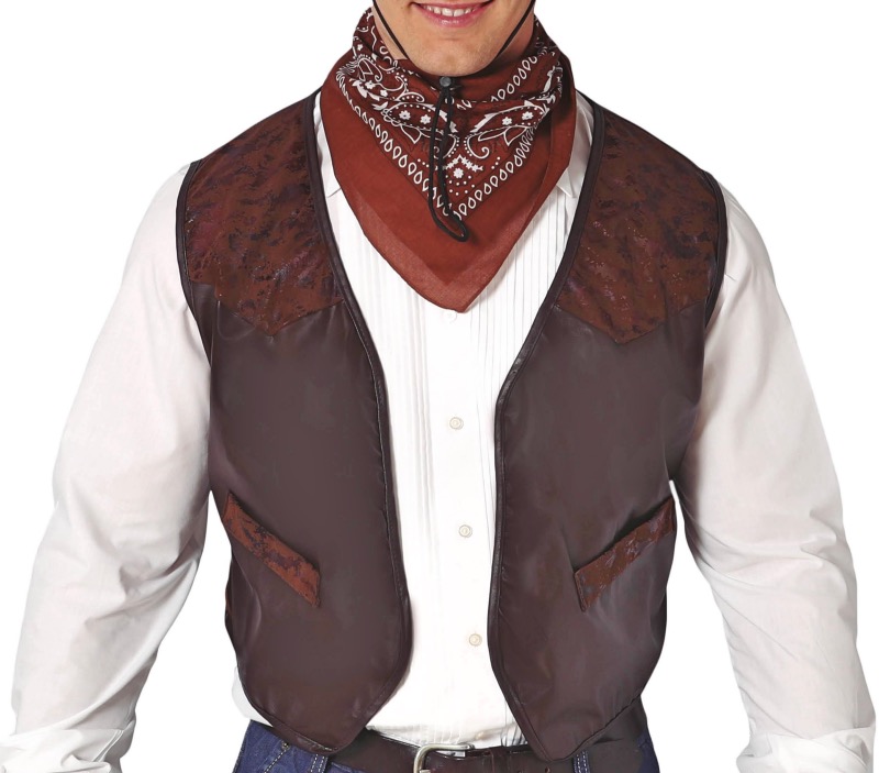 ver chaleco vaquero piel