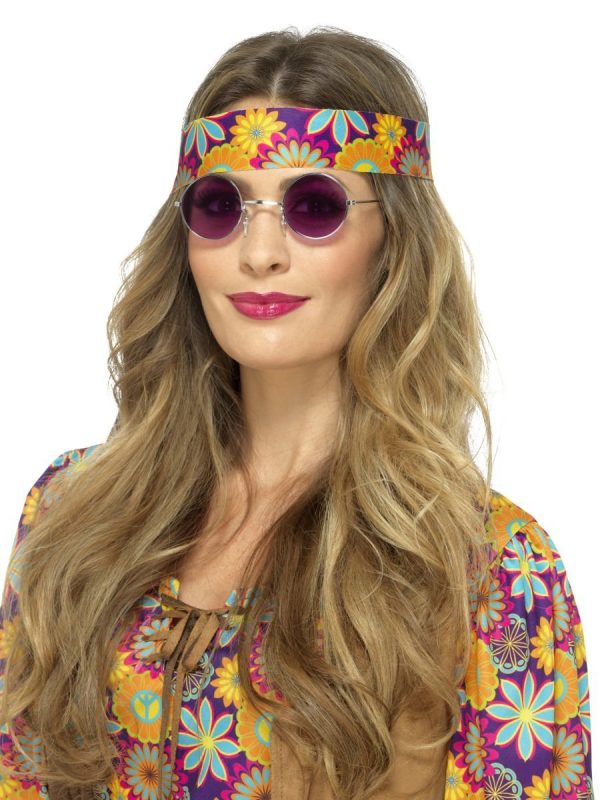 ver gafas hippie moradas