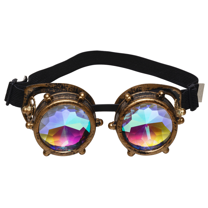 ver gafas de steampunk psicodélicas