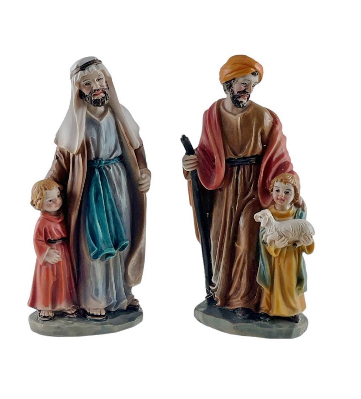 ver pastor con niño para belén