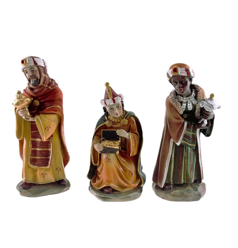ver reyes magos adorando belén