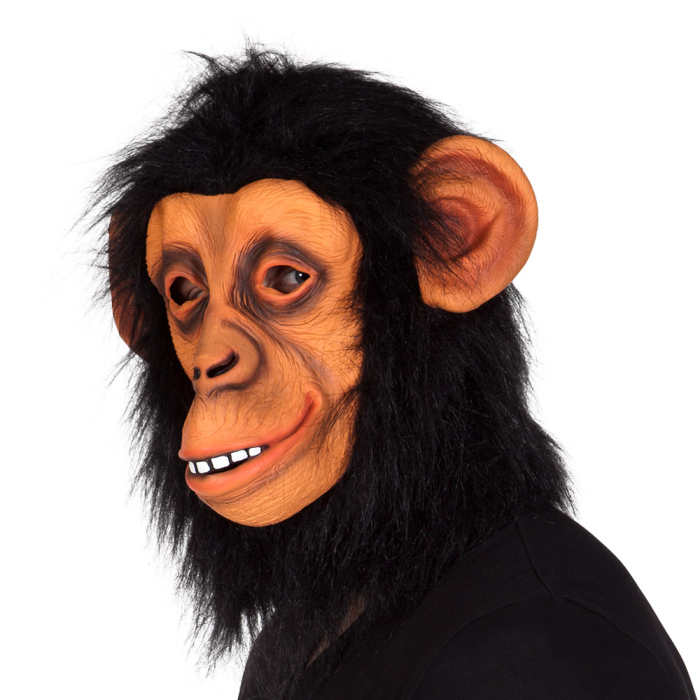 ver máscara chimpancé