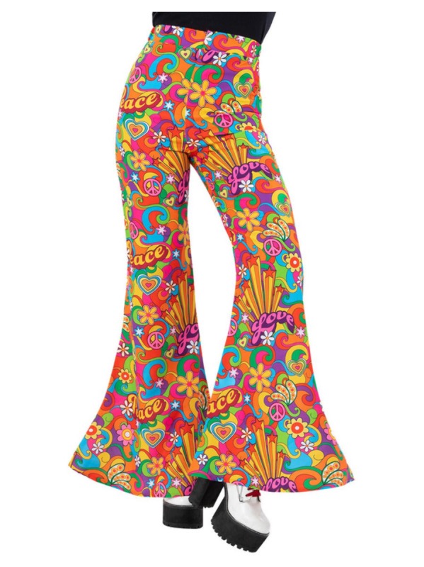 ver pantalones hippie disfraz