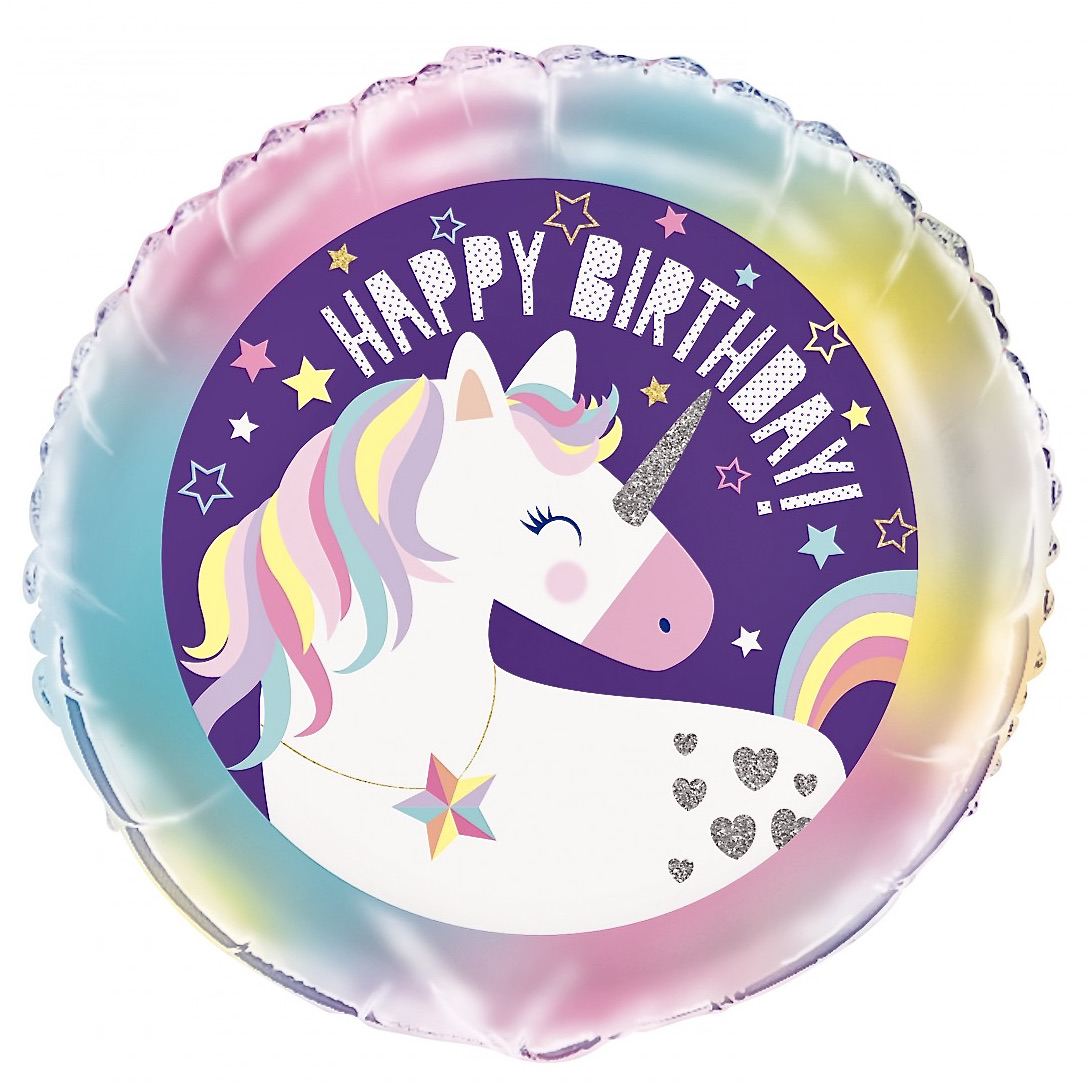 ver globo happy birthday unicornio