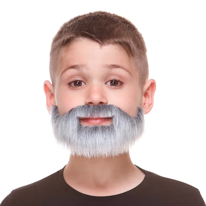 ver barba gris niño