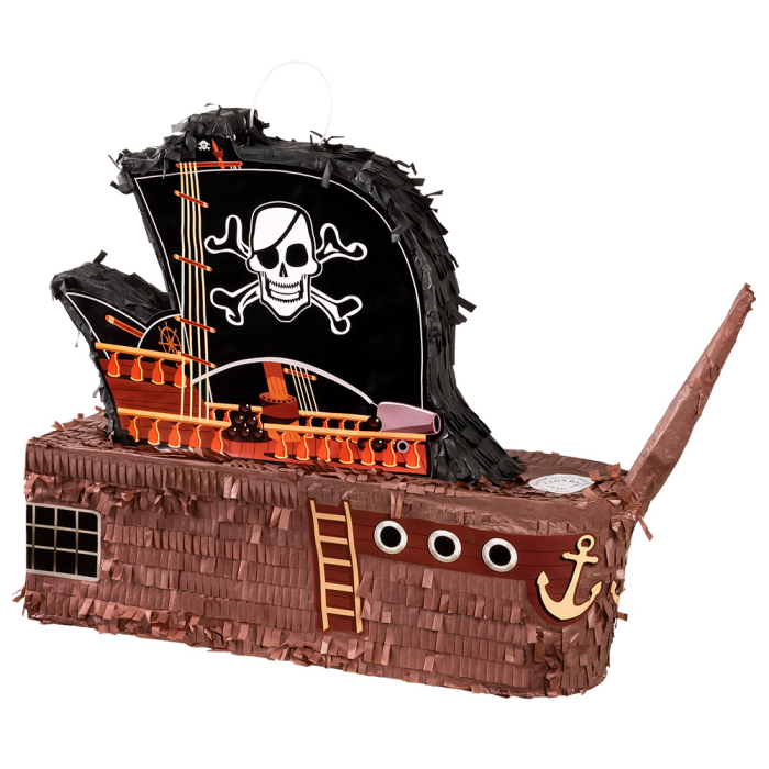ver piñata mejicana barco pirata