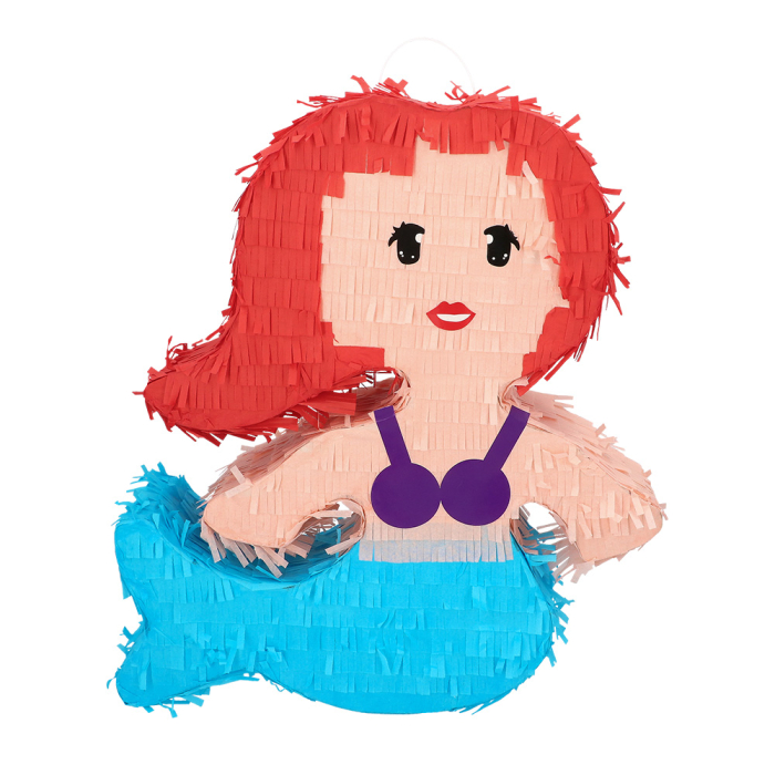 ver piñata mejicana de sirena