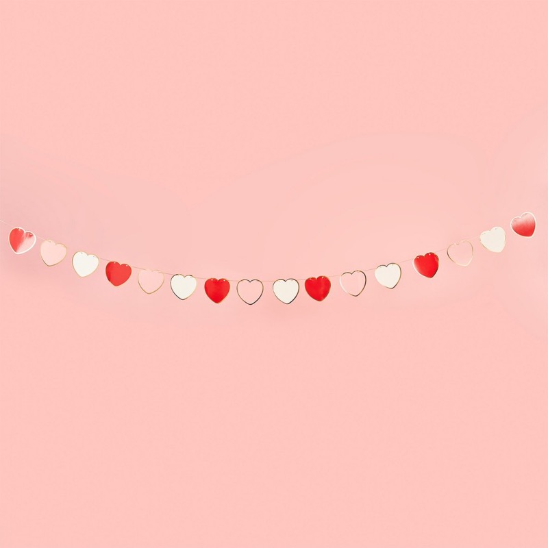 ver guirnalda corazones