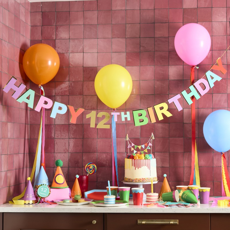 ver guirnalda happy birthday personalizable
