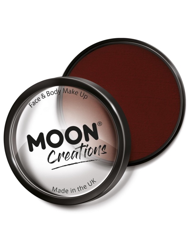 ver maquillaje al agua rojo oscuro