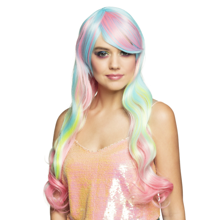 ver peluca sirena unicornio