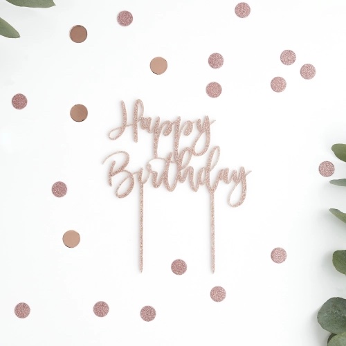 ver pick happy birthday rosa tarta
