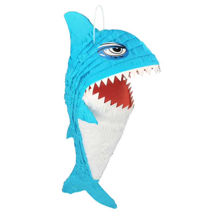 ver piñata mejicana tiburón enfadado