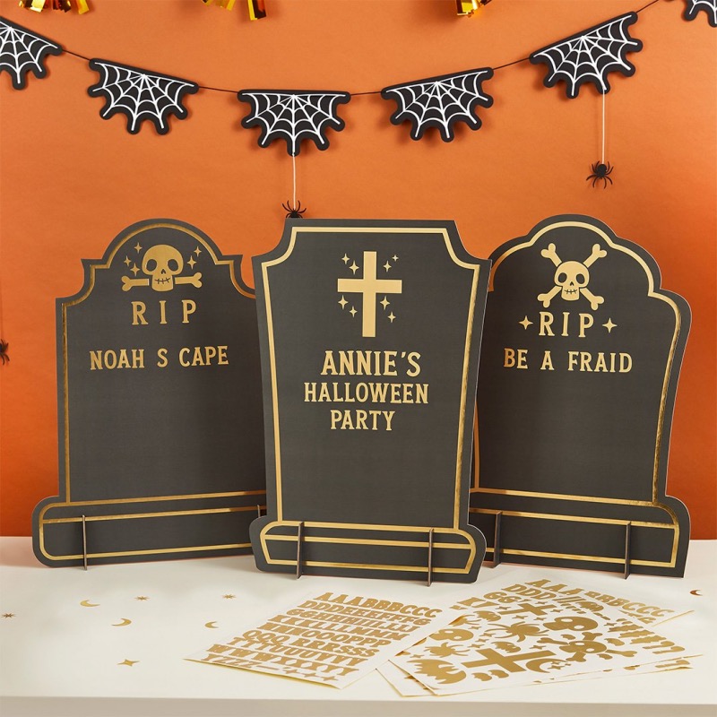 ver tumbas halloween personalizables