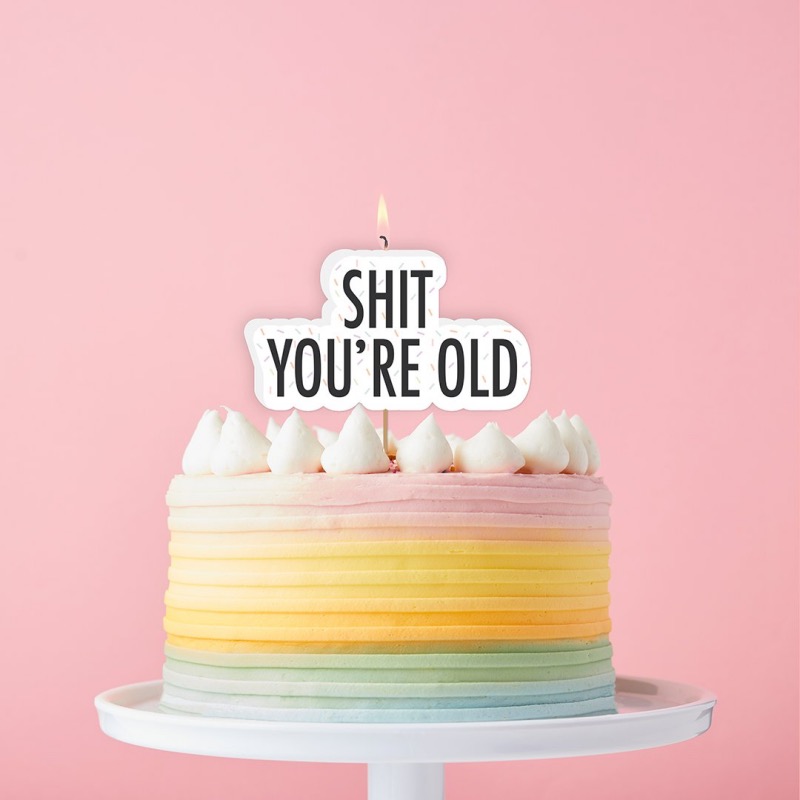 ver vela cumpleaños eres viejo