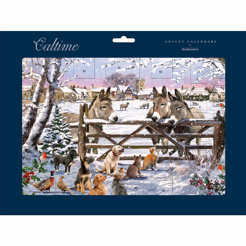ver calendario adviento animales bosque