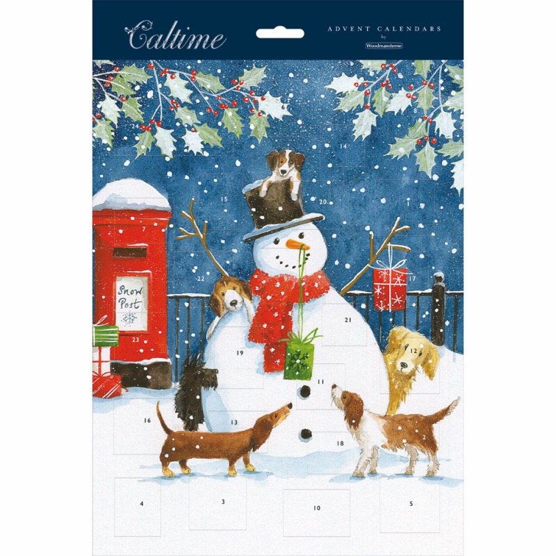 ver calendario adviento muñeco de nieve