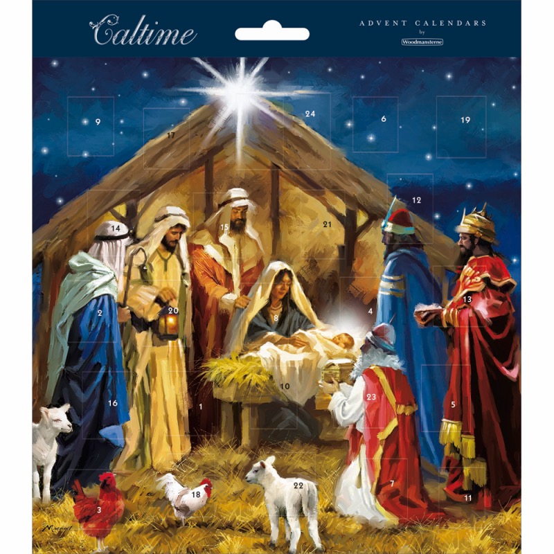 ver calendario adviento nacimiento y reyes magos