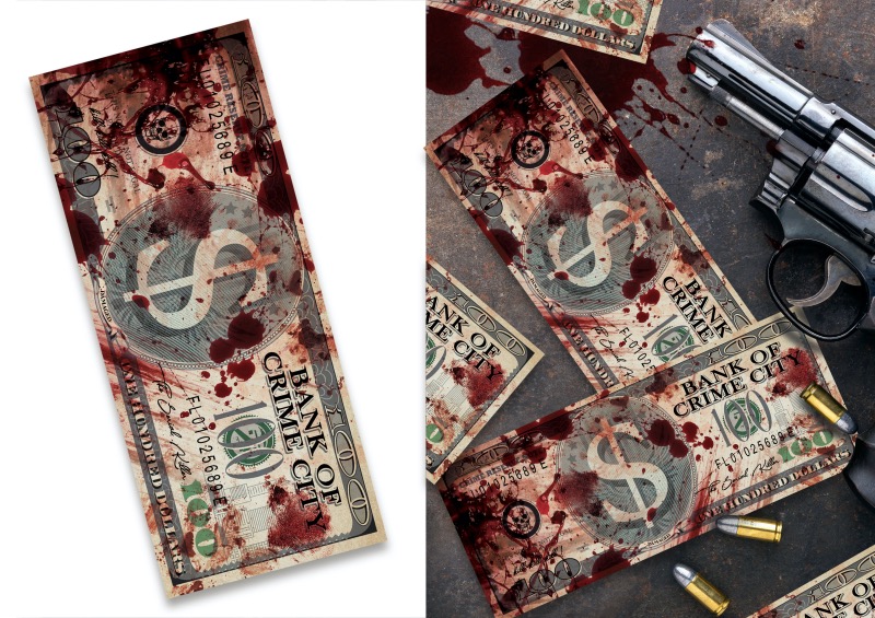 ver billetes disfraz