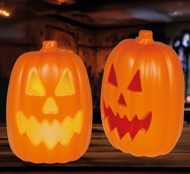 ver calabaza con luz y sonido
