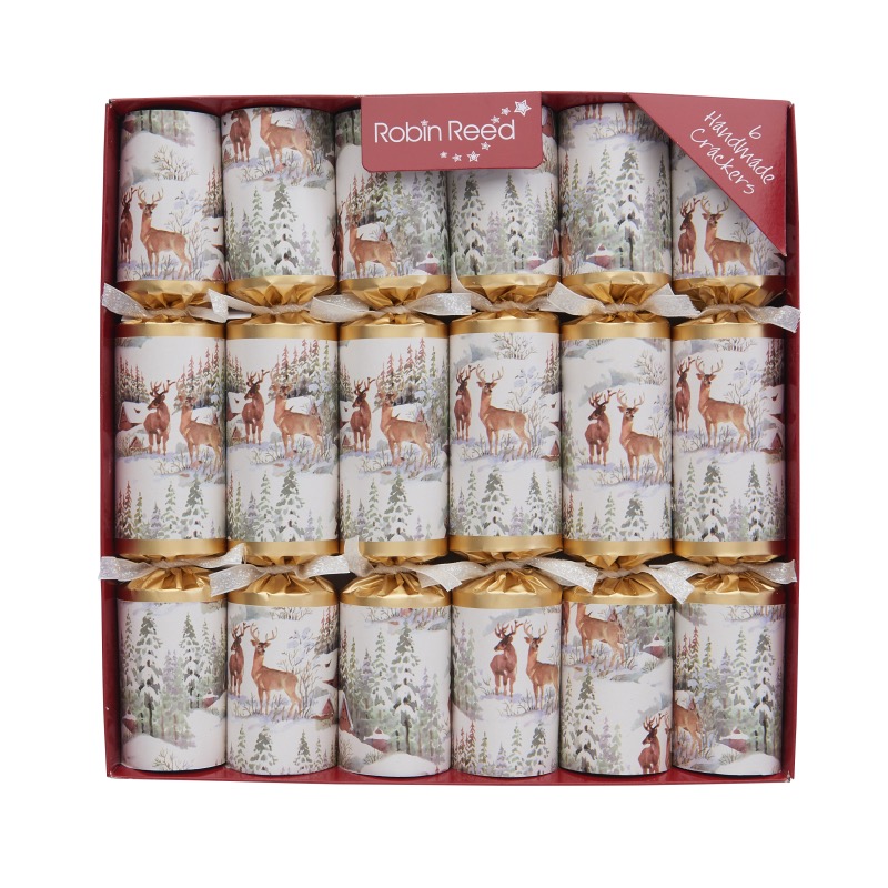 ver crackers navidad ciervos