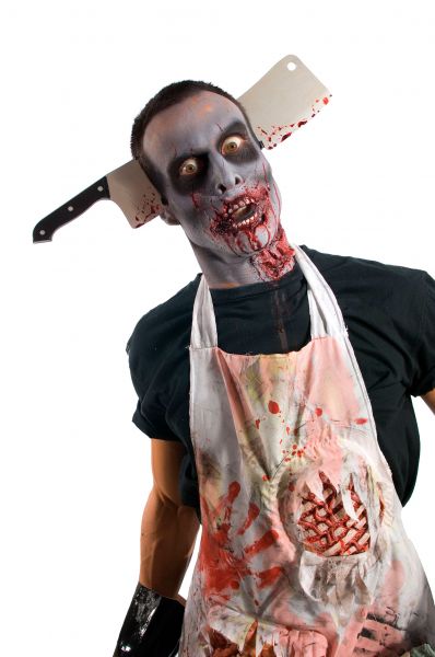 ver cuchillo cabeza carnicero