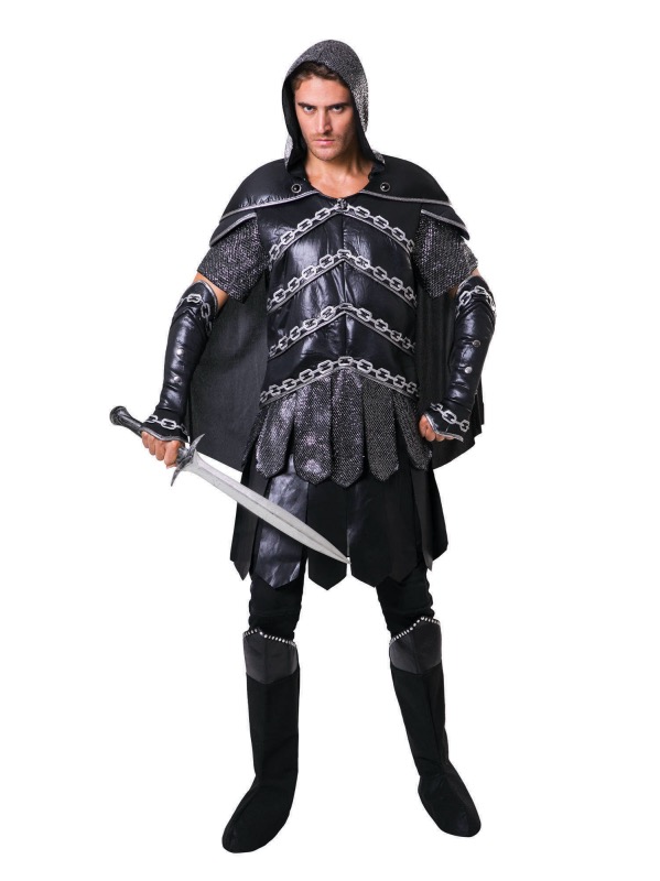ver disfraz caballero oscuro medieval