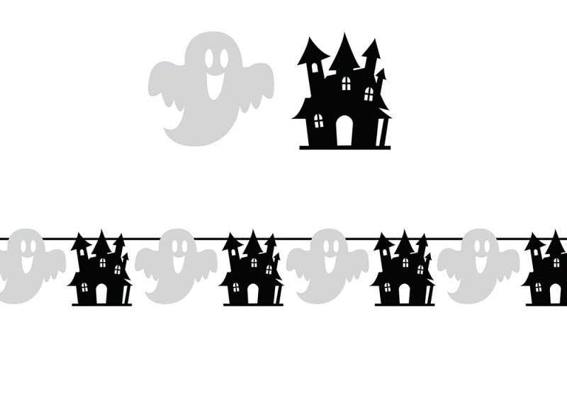 ver guirnalda castillos y fantasmas