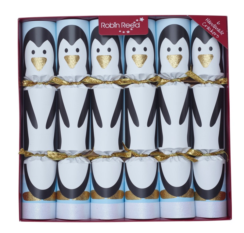 ver racing crackers navidad pingüinos