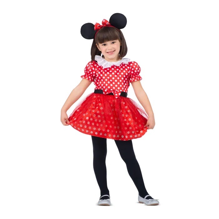 ver disfraz minnie mouse niña