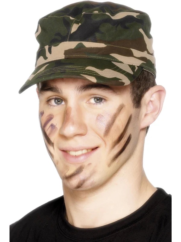 ver gorra camuflaje disfraz